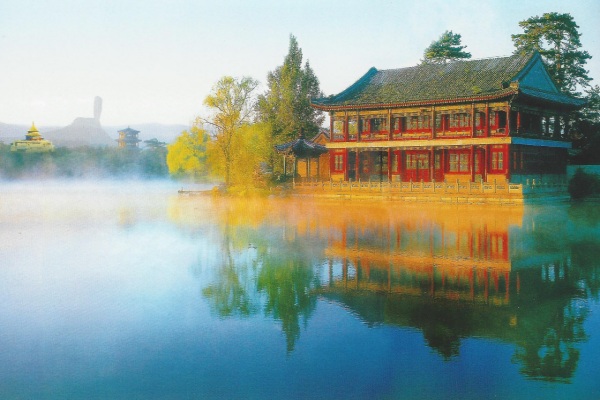 Yanyu-Turm in Kaiserlichen Sommerresidenz in Chengde