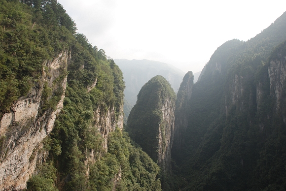 Yuquan-Schlucht in Dehang