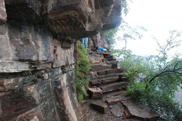 Himmelstreppe im Guoliang-Dorf