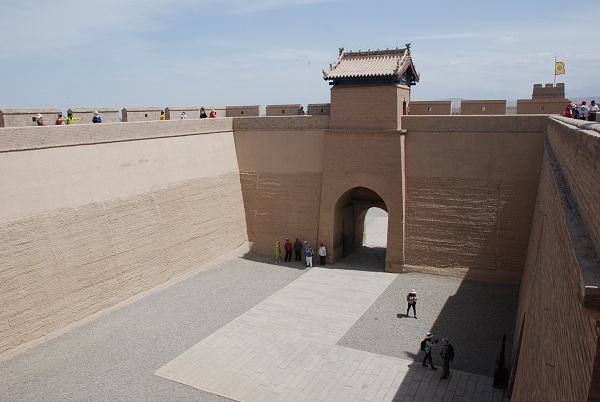 Die Barbakane vor dem Tor zur inneren Stadt