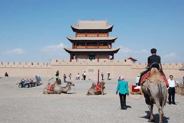 Jiayuguan: das westliche Ende der Gro�en Mauer