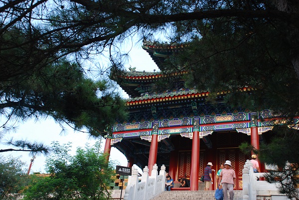 Jingshan-Park in Peking