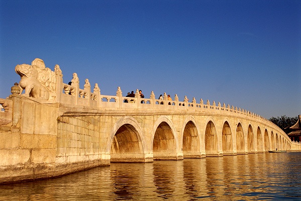 Shiqikongqiao im Sommerpalast von Peking