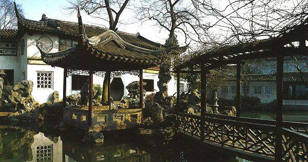 Der Garten des Verweilens in Suzhou