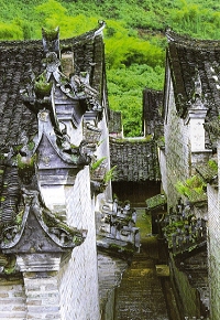 Das Fischdorf Yucun bei Xingping in Yangshuo