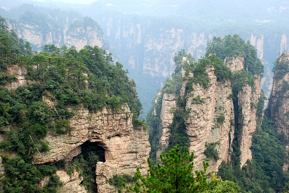 Huangshizhai im Zhangjiajie-Nationalpark