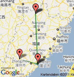 Heiligberg Wuyishan und Hafenstadt Xiamen